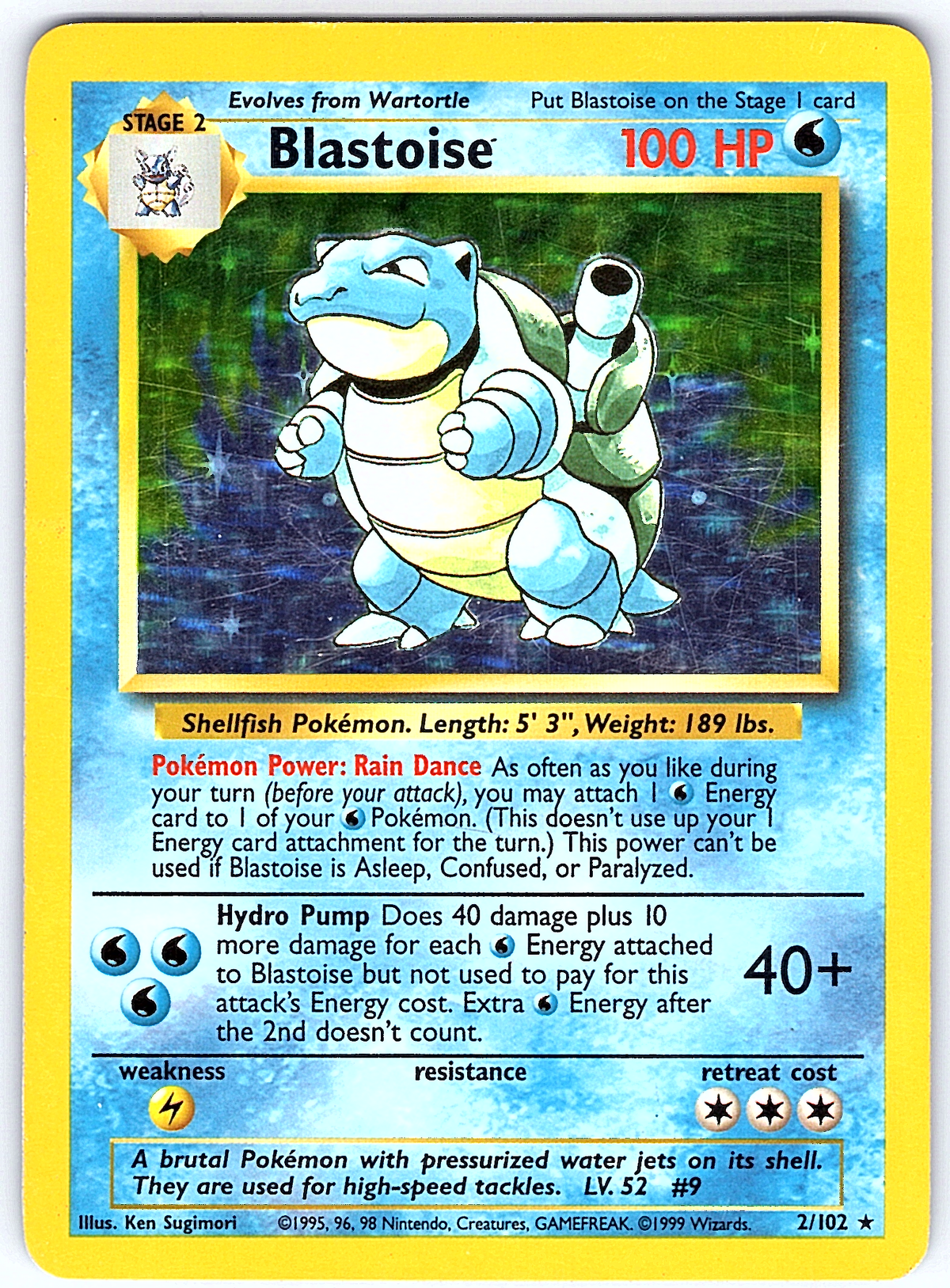 Blastoise 2/102