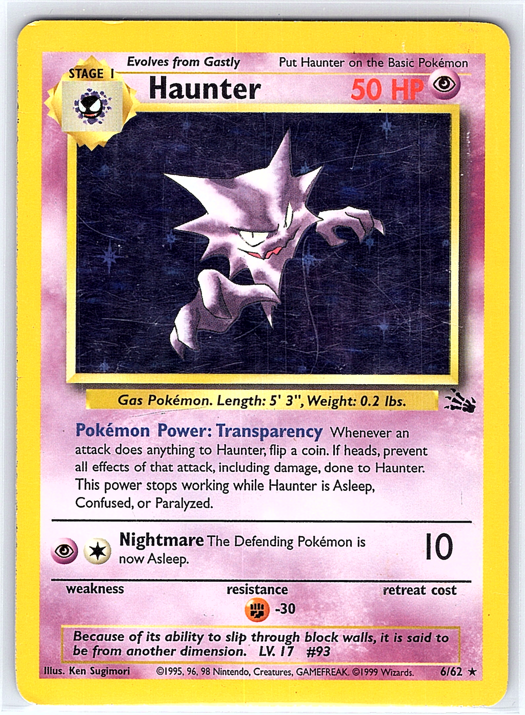 Haunter 6/62