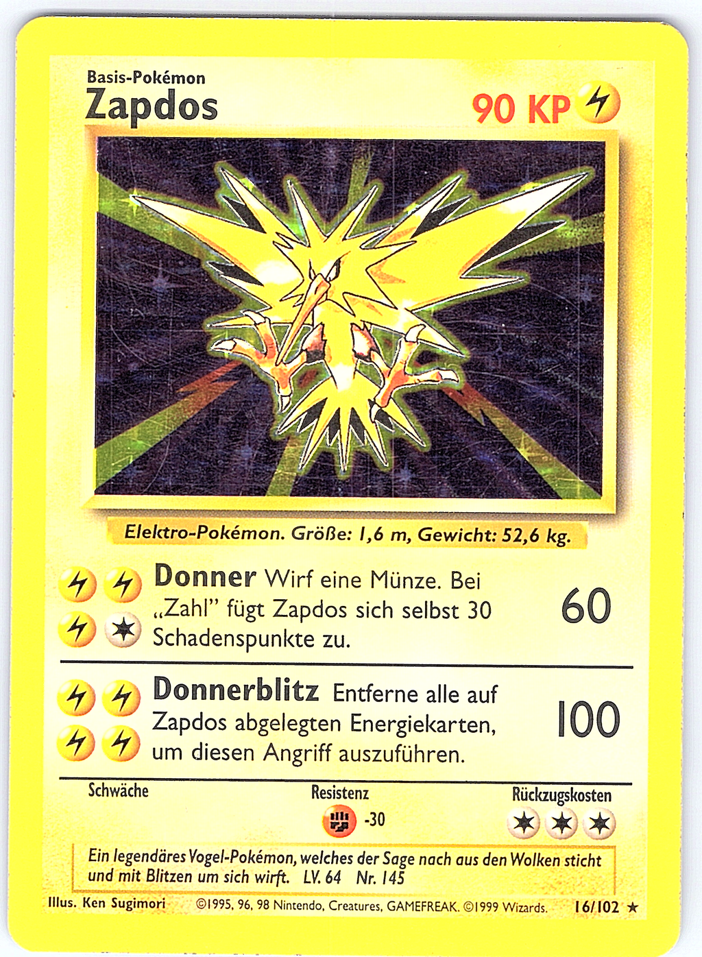 Zapdos  16/102