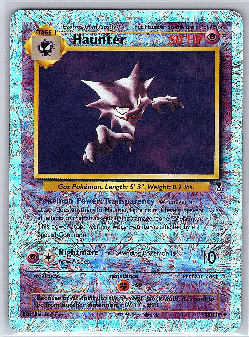 Haunter 46/110 (Legendary Collection)