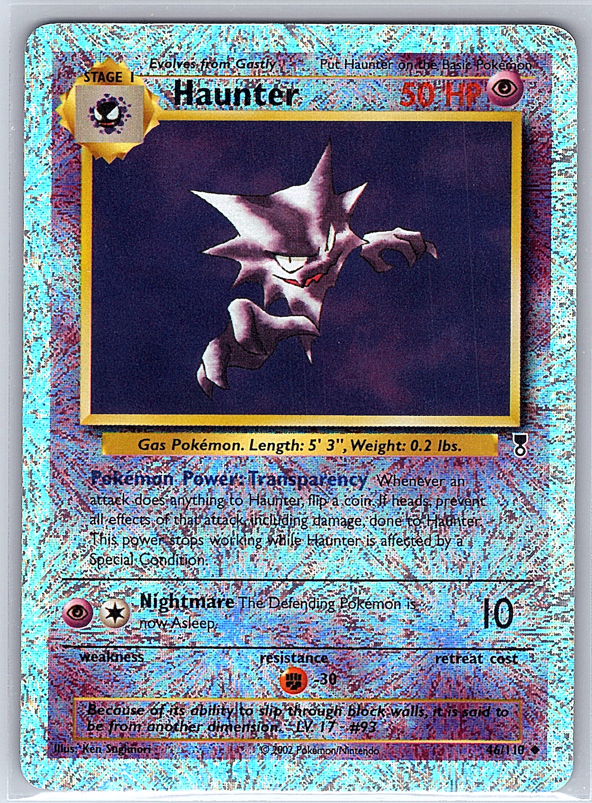 Haunter 46/110 (Legendary Collection)