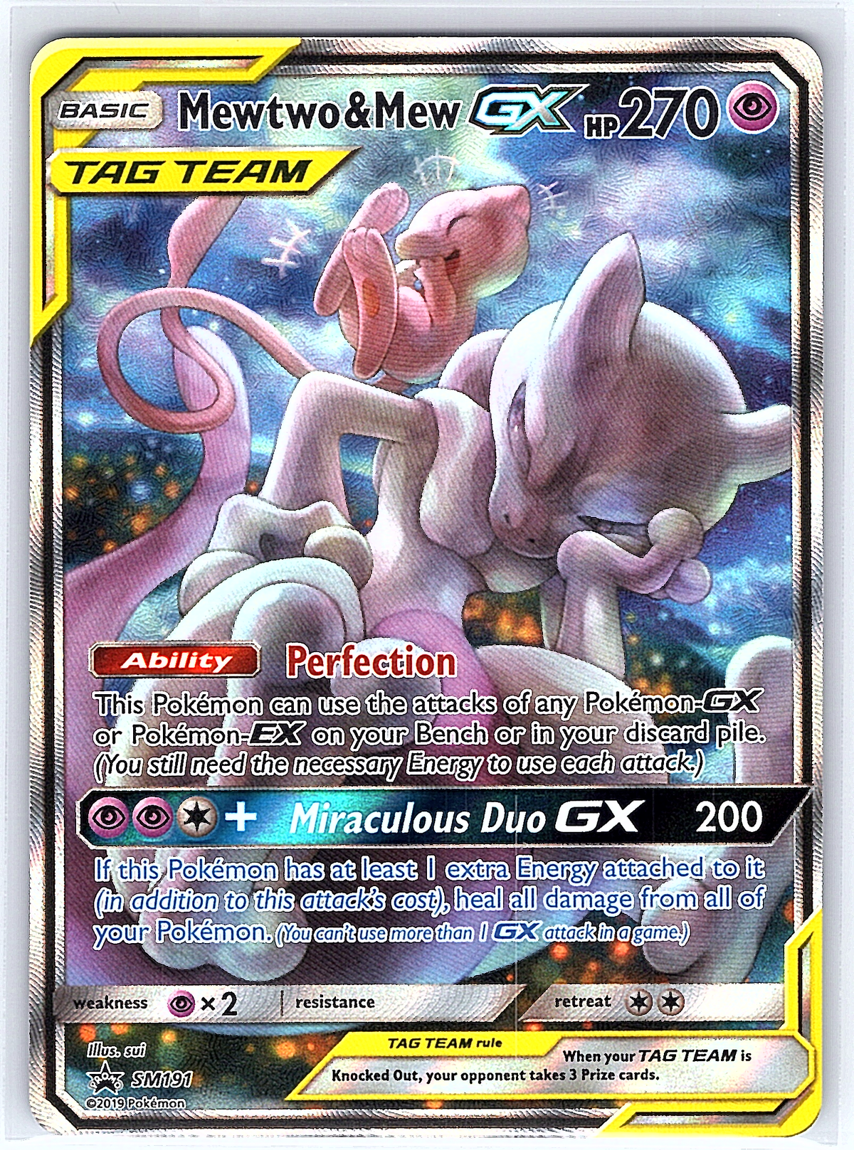 Mewtwo & Mew SM191