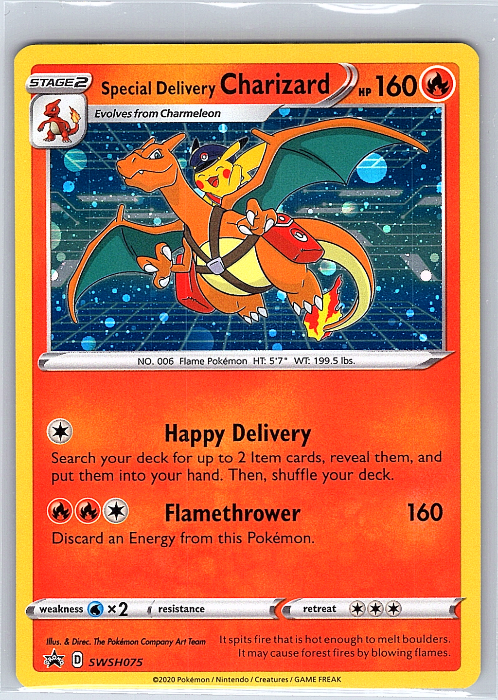 Special Delivery Charizard SWSH075
