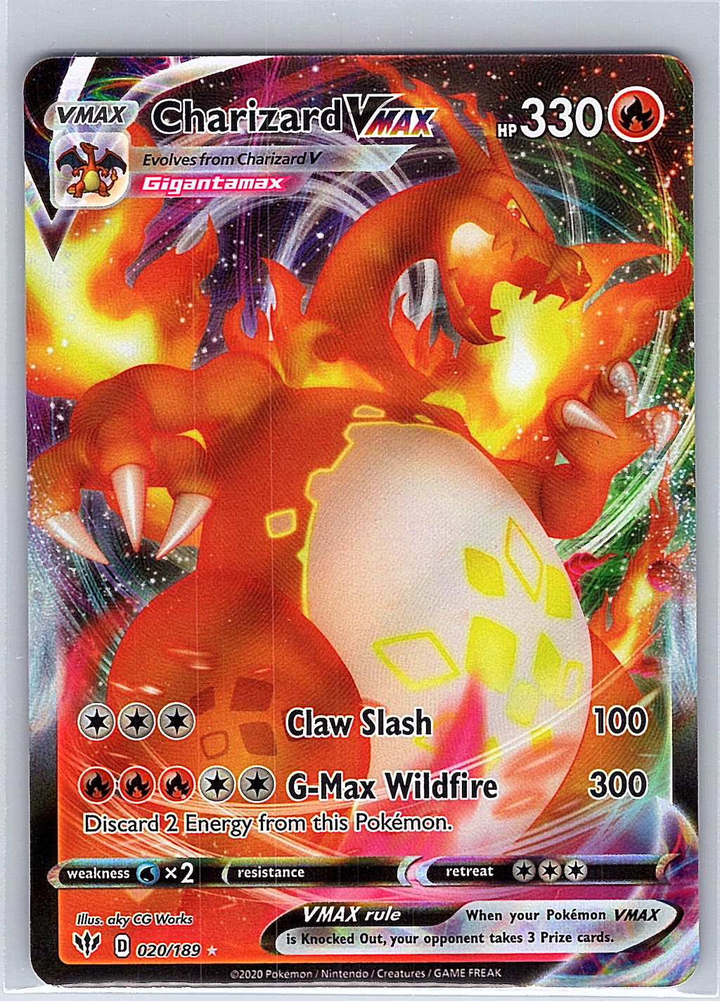 Charizard VMAAX 020/189