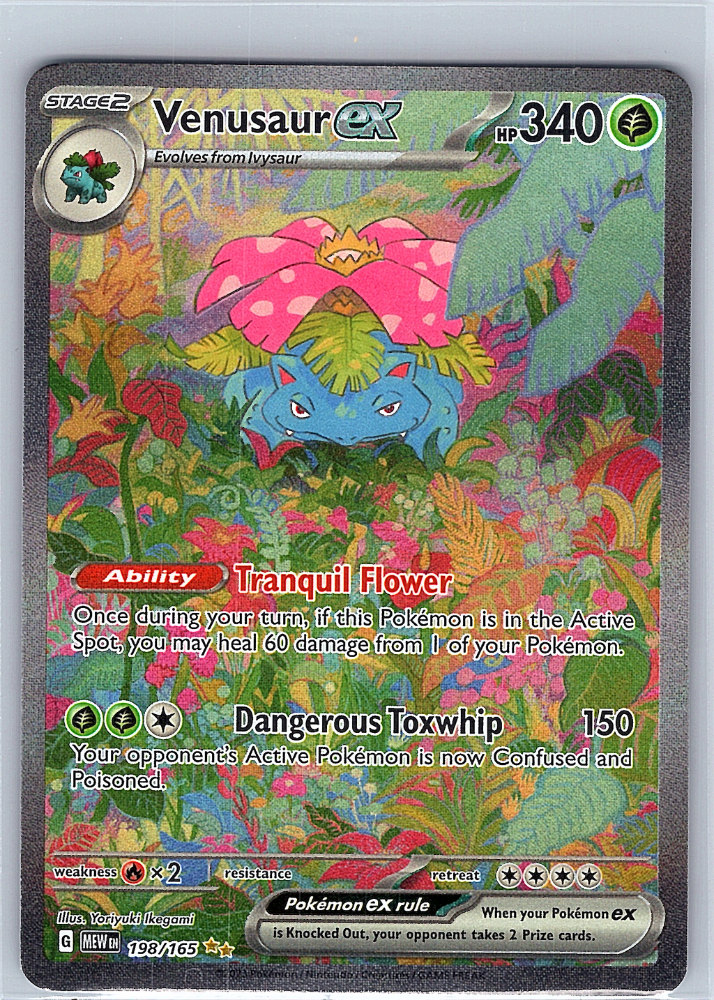 Venusaur EX 198/165