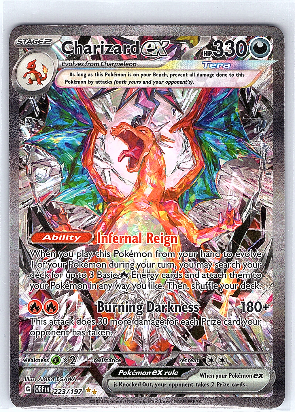 Charizard EX 223/197