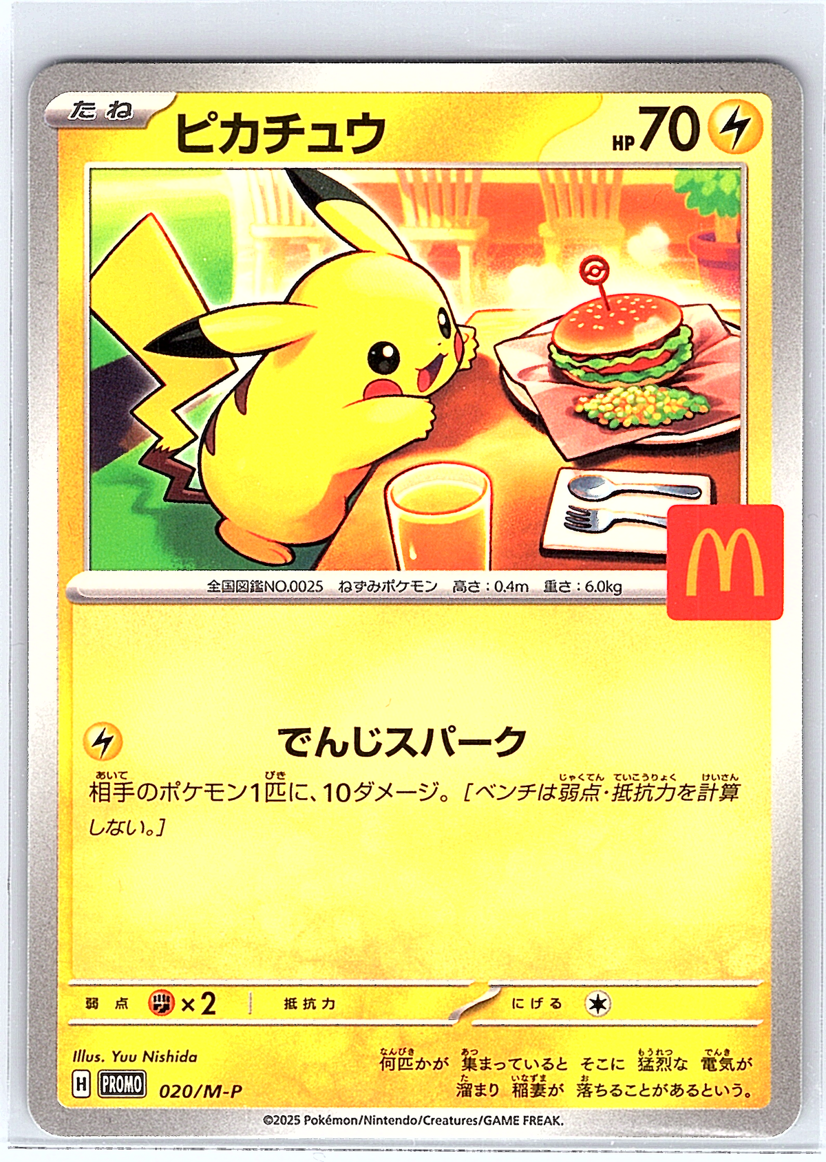 Pikachu 020/M-P