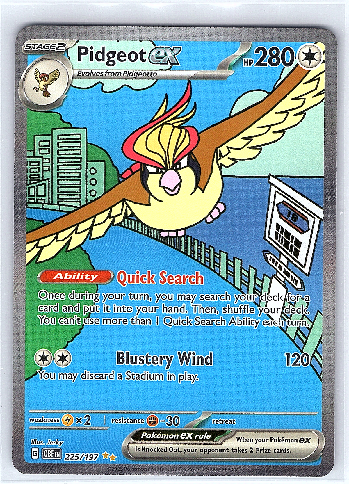 Pidgeot EX 225/197